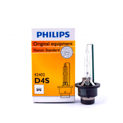 Оригинальная ксеноновая лампа Philips D4S 4300K